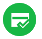 CREDIT SCORE - photo graphics credit card icon in a green circle